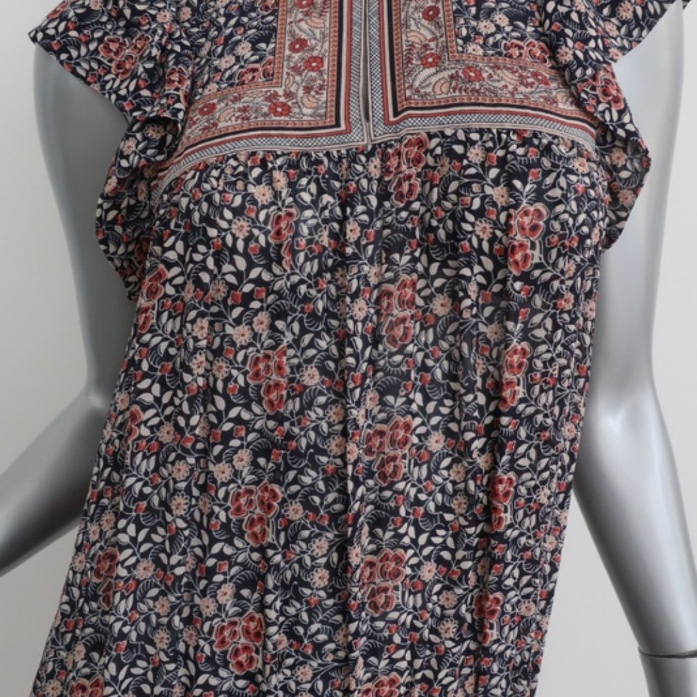 Ulla Johnson Dress Simone Floral Print Silk Size 0 - Picture 3 of 7